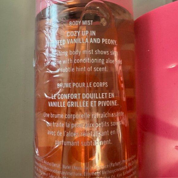 NEW Sealed Y2K Rare Victoria's Secret PINK Warm & Cozy Lotion/Body Mist Set - Picture 4 of 4